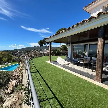 Villa Casanova, Casa Con Vista Panoramica A Barcelona *